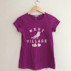 Gap fuschia graphic tee